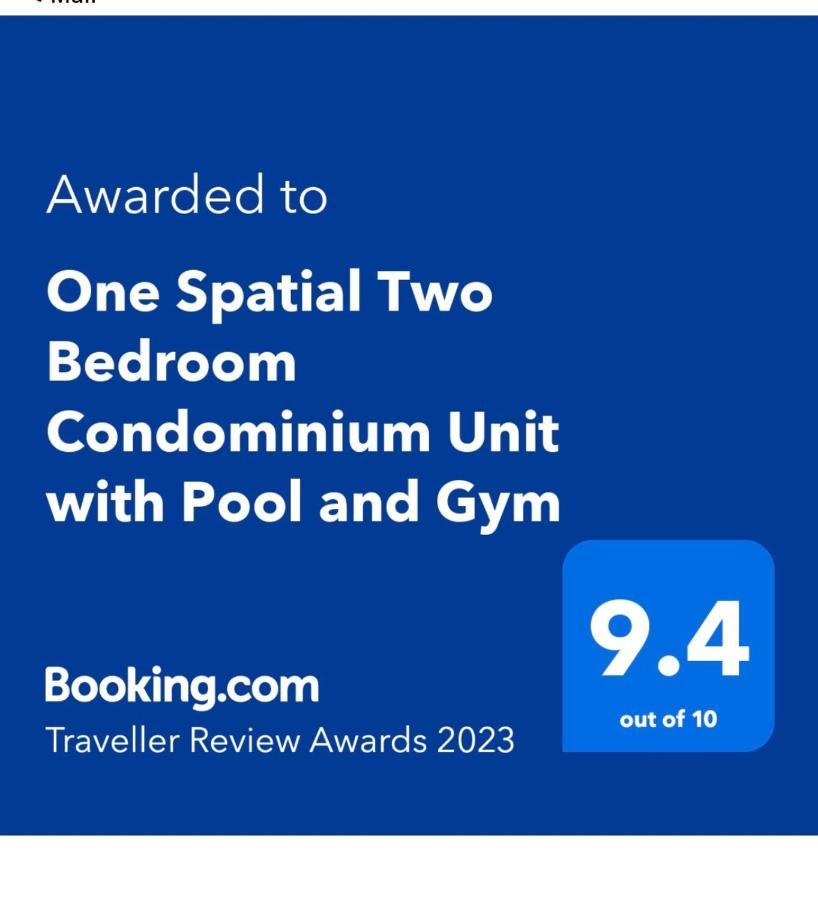 One Spatial Two Bedroom Condominium Unit With Pool And Gym Free Netflix And Wifi Илоило Экстерьер фото